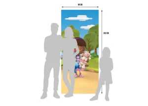 Fototapeta na zed' Disney Doktorka Plyšáková | 90 x 202 cm | FTDNV 5466 - Obrázek 3