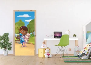 Fototapeta na zed' Disney Doktorka Plyšáková | 90 x 202 cm | FTDNV 5466 - Obrázek 2