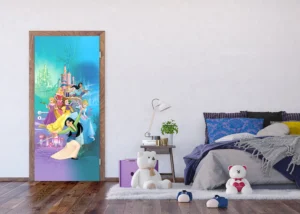 Fototapeta na zed' Disney Všechny princezny | 90 x 202 cm | FTDNV 5478 - Obrázek 2