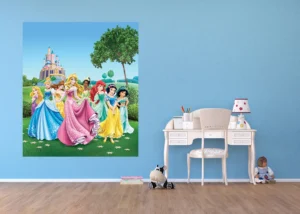 Fototapeta na zed' Disney Princezny | 180 x 202 cm | FTDNXL 5112 - Obrázek 2