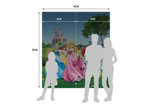 Fototapeta na zed' Disney Princezny | 180 x 202 cm | FTDNXL 5112 - Obrázek 3