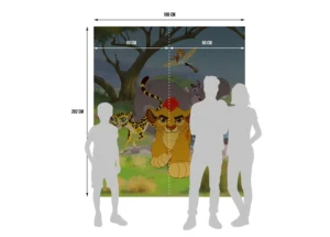 Wall Mural Disney Lion Guard, 180 x 202 cm, FTDNXL 5144 - Image 3