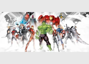 Fototapeta na zed' Marvel Avengers Komiks | 202 x 90 cm | FTDNH 5396 - Obrázek 2