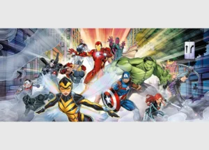 Wall Mural Marvel Avengers in the Battle, 202 x 90 cm, FTDNH 5397 - Image 2