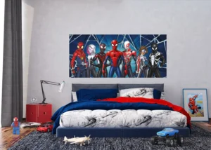 Fototapeta na zed' Marvel Spider-Man Celý tým | 202 x 90 cm | FTDNH 5500