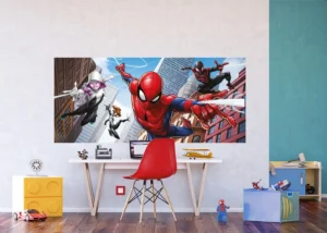 Fototapeta na zed' Marvel Spider-Man Tým | 202 x 90 cm | FTDNH 5501