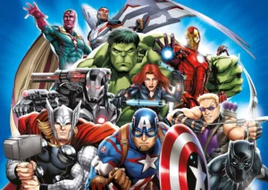 Fototapeta na zed' Marvel Avengers Celý tým | 155 x 110 cm | FTDNM 5279 - Obrázek 2