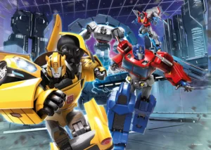 Dětská vliesová fototapeta na zed' Transformers Vzhůru do Boje | 155 x 110 cm | FTDNM 7911 - Obrázek 2