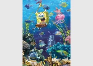 Wall Mural Spongebob Underwater Adventures | 252 x 182 cm | FTDXL 2051 - Image 2