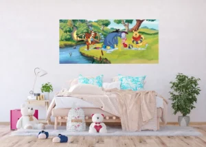 Wall Mural Disney Winnie the Pooh Swim Time, 202 x 90 cm, FTDNH 5315 - Image 3