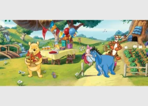 Wall Mural Disney Winnie the Pooh and Friends, 202 x 90 cm, FTDNH 5316 - Image 2