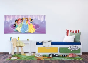 Fototapeta na zed' Disney Princezny všechny spolu | 202 x 90 cm | FTDNH 5318 - Obrázek 3