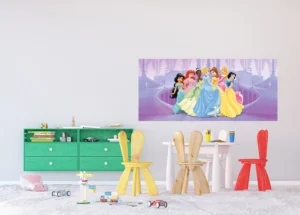 Fototapeta na zed' Disney Princezny všechny spolu | 202 x 90 cm | FTDNH 5318 - Obrázek 4