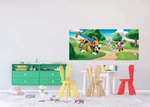 Wall Mural Disney Mickey Mouse Sports, 202 x 90 cm, FTDNH 5323
