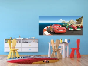 Fototapeta na zed' Disney Auta Rivalové | 202 x 90 cm | FTDNH 5340