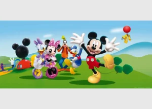 Fototapeta na zed' Disney Mickey Mouse a přátelé | 202 x 90 cm | FTDNH 5343 - Obrázek 2