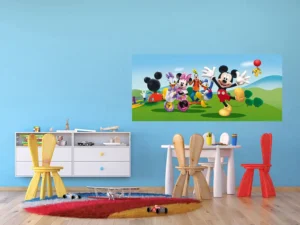 Fototapeta na zed' Disney Mickey Mouse a přátelé | 202 x 90 cm | FTDNH 5343