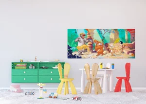 Wall Mural Disney The Jungle Book, 202 x 90 cm, FTDNH 5355
