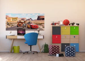 Fototapeta na zed' Disney Auta Kaňon | 202 x 90 cm | FTDNH 5356 - Obrázek 2