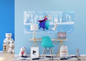 Fototapeta na zed' Disney Ledové království na ledě | 202 x 90 cm | FTDNH 5366 - Obrázek 2