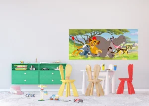 Wall Mural Disney Lion Guard, 202 x 90 cm, FTDNH 5368