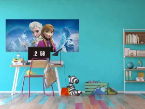 Wall Mural Disney Frozen Elsa and Anna, 202 x 90 cm, FTDNH 5370