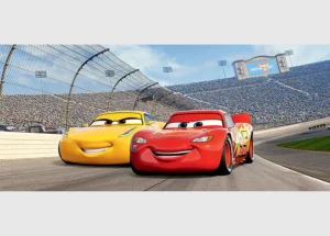 Fototapeta na zed' Disney Auta Duo | 202 x 90 cm | FTDNH 5377 - Obrázek 2