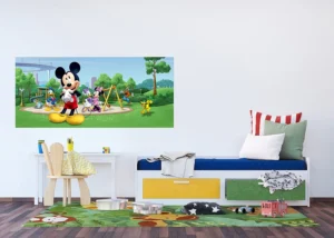 Fototapeta na zed' Disney Mickey Mouse Hřiště | 202 x 90 cm | FTDNH 5382