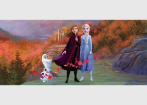 Wall Mural Disney Frozen Forest, 202 x 90 cm, FTDNH 5387 - Image 2