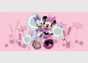 Wall Mural Disney Minnie and Daisy Flowers, 202 x 90 cm, FTDNH 5390 - Image 2
