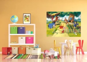Fototapeta na zed' Disney Medvídek Pú a přátelé | 155 x 110 cm | FTDNM 5216