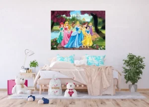 Fototapeta na zed' Disney Princezny v lese | 155 x 110 cm | FTDNM 5217