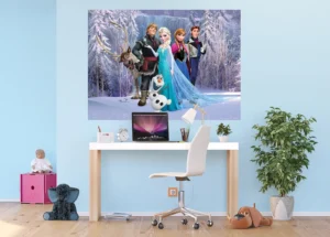 Fototapeta na zed' Disney Ledové království Všichni přátelé | 155 x 110 cm | FTDNM 5227