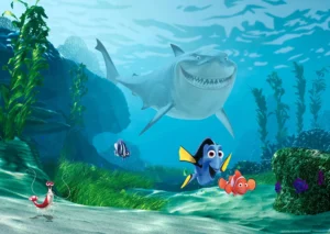 Wall Mural Disney Finding Nemo Bruce, 155 x 110 cm, FTDNM 5230 - Image 2