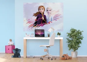 Fototapeta na zed' Disney Ledové království Sestry | 155 x 110 cm | FTDNM 5263