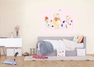 Fototapeta na zed' Disney Medvídek Pú Květiny | 155 x 110 cm | FTDNM 5266