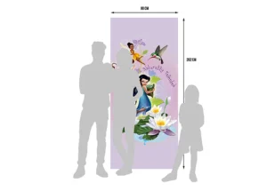 Fototapeta na zed' Disney Víly na nachové | 90 x 202 cm | FTDNV 5416 - Obrázek 3