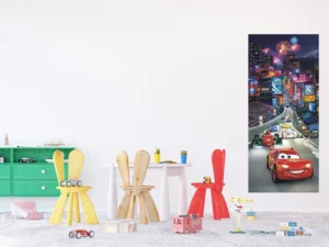 Fototapeta na zed' Disney Auta První pozice | 90 x 202 cm | FTDNV 5427