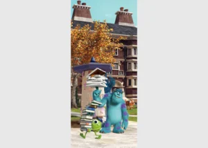 Fototapeta na zed' Disney Příšerky s.r.o. Přátelé | 90 x 202 cm | FTDNV 5438