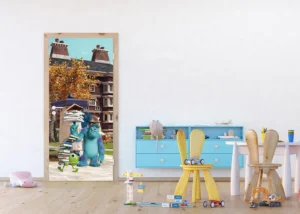 Fototapeta na zed' Disney Příšerky s.r.o. Přátelé | 90 x 202 cm | FTDNV 5438 - Obrázek 2