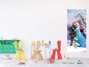 Fototapeta na zed' Disney Ledové království Všichni přátelé | 90 x 202 cm | FTDNV 5463