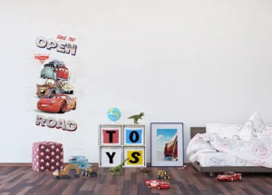 Fototapeta na zed' Disney Auta Otevřená cesta | 90 x 202 cm | FTDNV 5476 - Obrázek 2