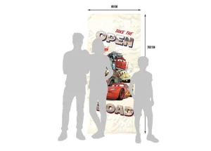 Fototapeta na zed' Disney Auta Otevřená cesta | 90 x 202 cm | FTDNV 5476 - Obrázek 3