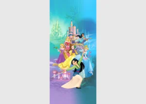 Fototapeta na zed' Disney Všechny princezny | 90 x 202 cm | FTDNV 5478