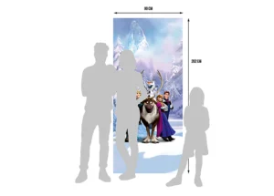 Fototapeta na zed' Disney Ledové království Zimní les | 90 x 202 cm | FTDNV 5481 - Obrázek 3