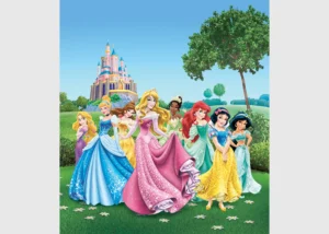 Fototapeta na zed' Disney Princezny | 180 x 202 cm | FTDNXL 5112