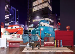 Wall Mural Disney Cars Good Friends, Premium Non-woven Wallpaper, 360 x 270 cm, FTDNXXL 5001 - Image 3