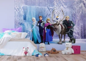 Vliesová fototapeta Kouzelné Ledové království Všichni Spolu, Disney | 360 x 270 cm | FTDNXXL 5037