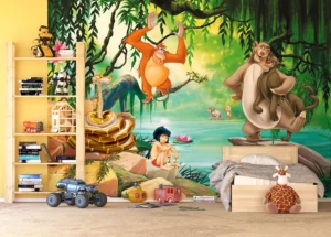 Vliesová fototapeta na zed' Disney Dzungle | 360 x 270 cm | FTDN 5045