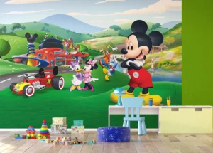 Vliesová fototapeta na zed' Disney Mickey Mouse | 360 x 270 cm | FTDN 5071